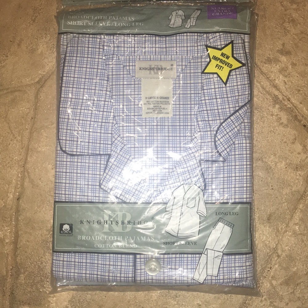 Men’s Broadcloth Pajamas Set